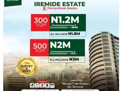 Iremide Estate, Moniya Road, Ibadan – Oyo State, Nigeria