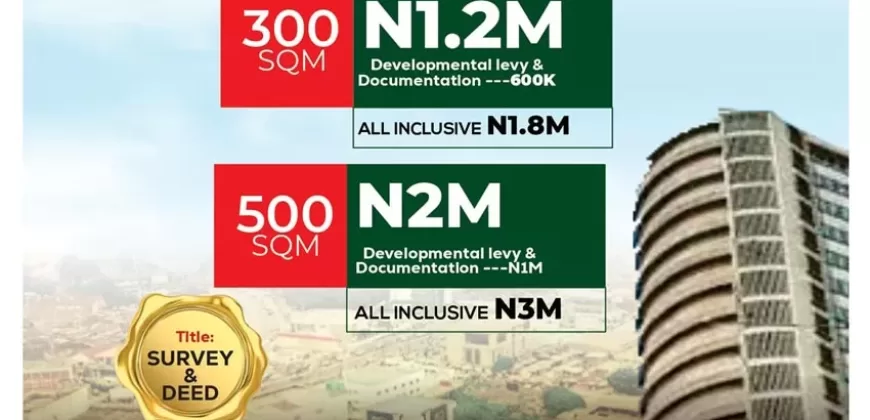 Iremide Estate, Moniya Road, Ibadan – Oyo State, Nigeria