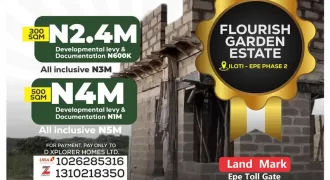 Flourish Garden Estate Phase 2, ILoti Epe, Lagos Nigeria