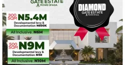 DIAMOND GATE ESTATE, LAND IN MOWE OFADA, OGUN STATE NIGERIA