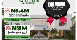 DIAMOND GATE ESTATE, LAND IN MOWE OFADA, OGUN STATE NIGERIA