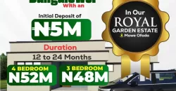 ROYAL GARDENS ESTATE LAND FOR SALE IN MOWE OFADA, OGUN STATE NIGERIA